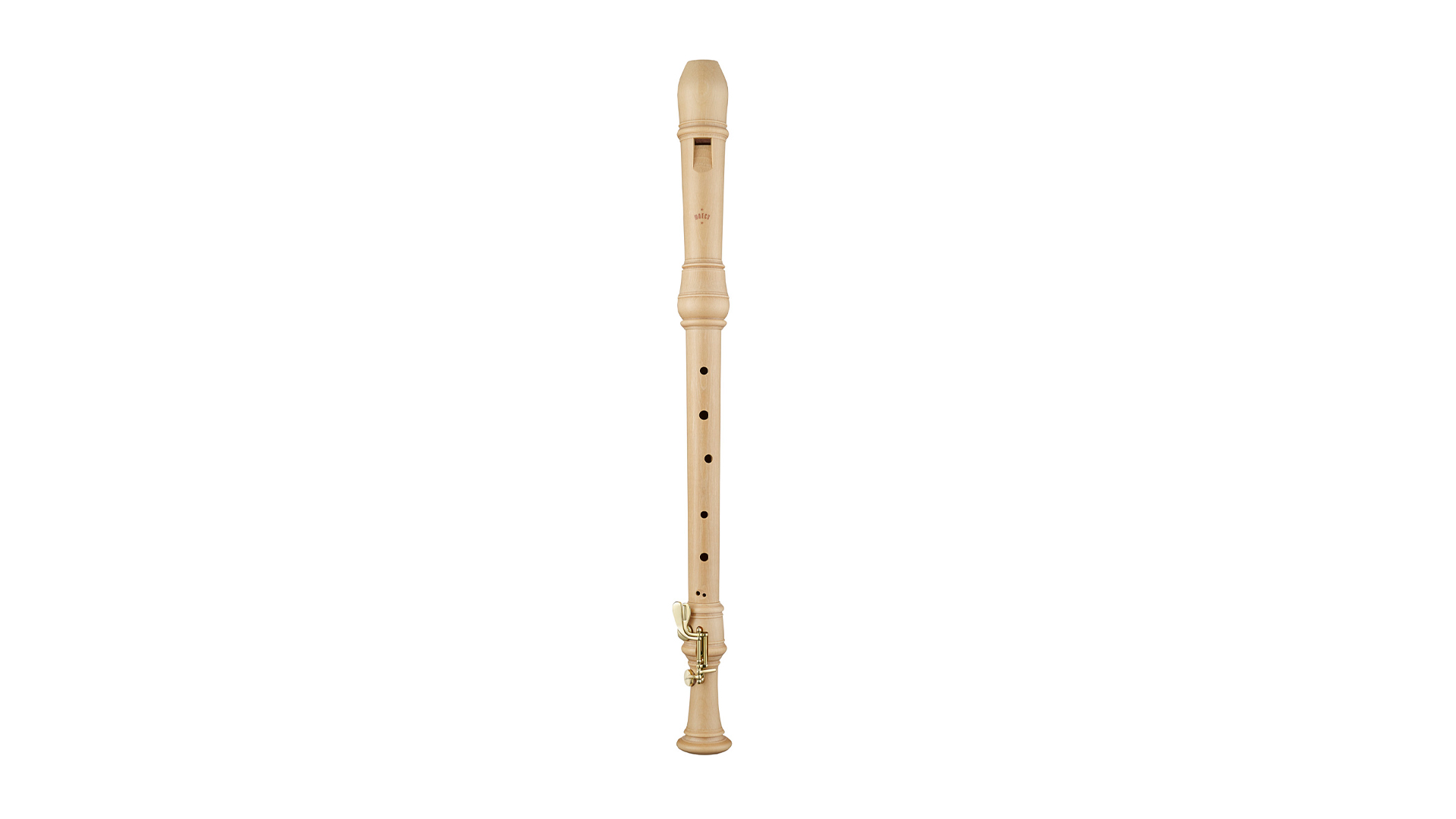 Moeck, "Rottenburgh", tenor in c', baroque double hole, with double key, maple