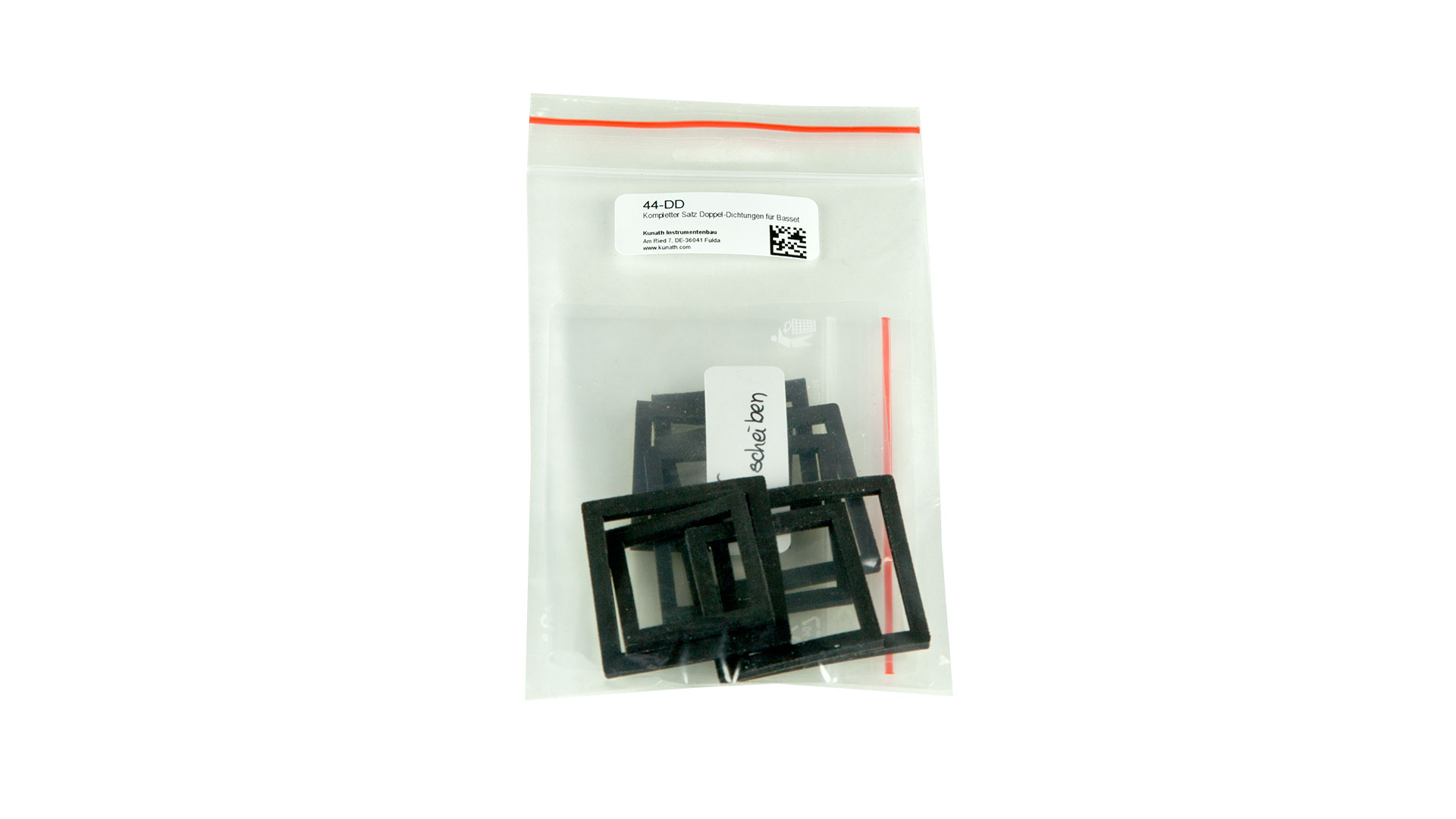 Complete Set of Double Sealing Gaskets for Paetzold-by-Kunath Basset