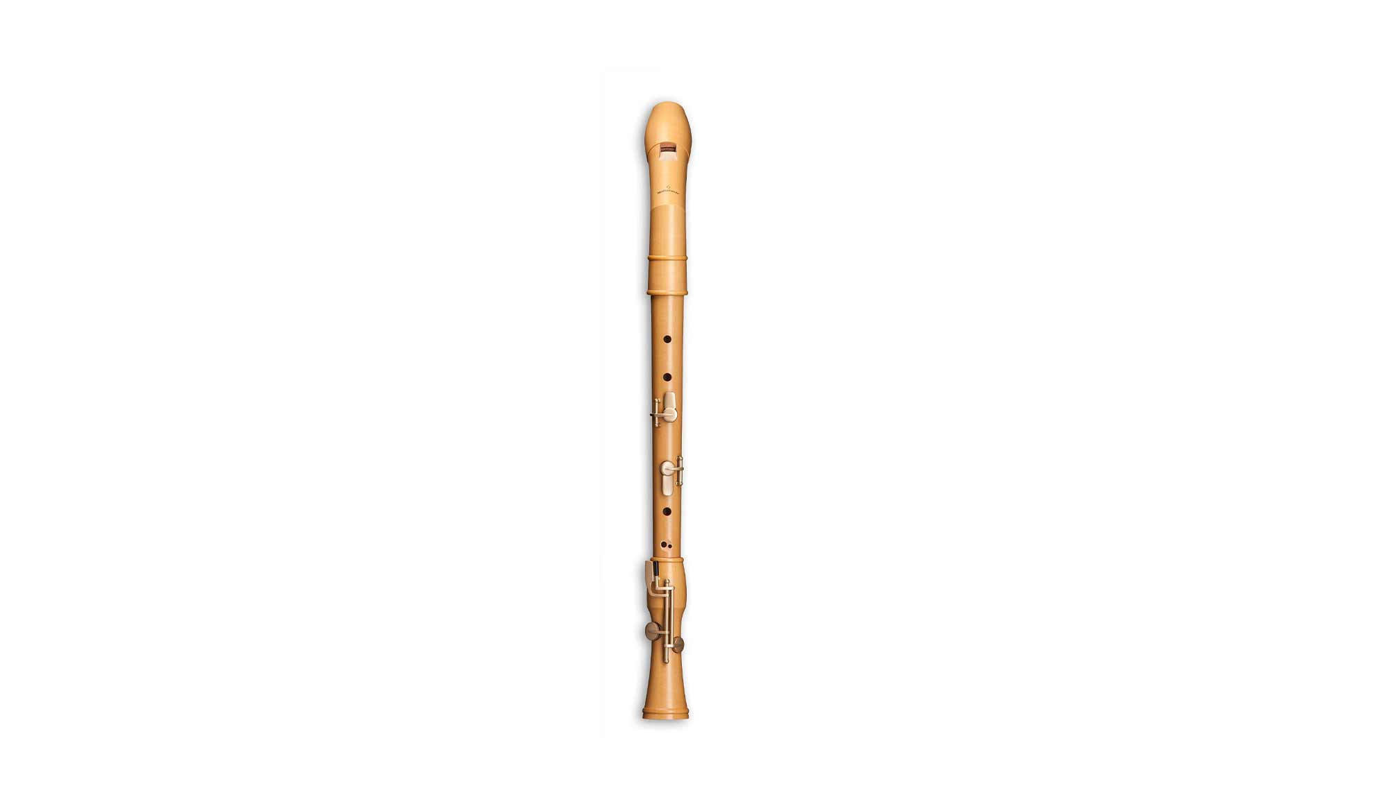 Mollenhauer, "Canta", comfort bent tenor in c', baroque double hole, with double key and middle piec