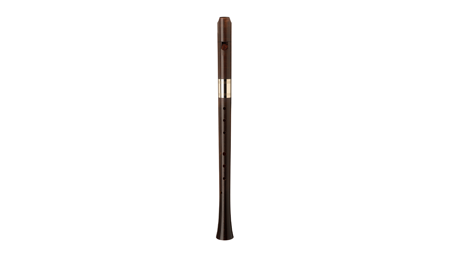 Moeck, "Renaissance Consort", alto in f', Renaissance fingering, 442 Hz, maple stained, 1.5 oct. tone