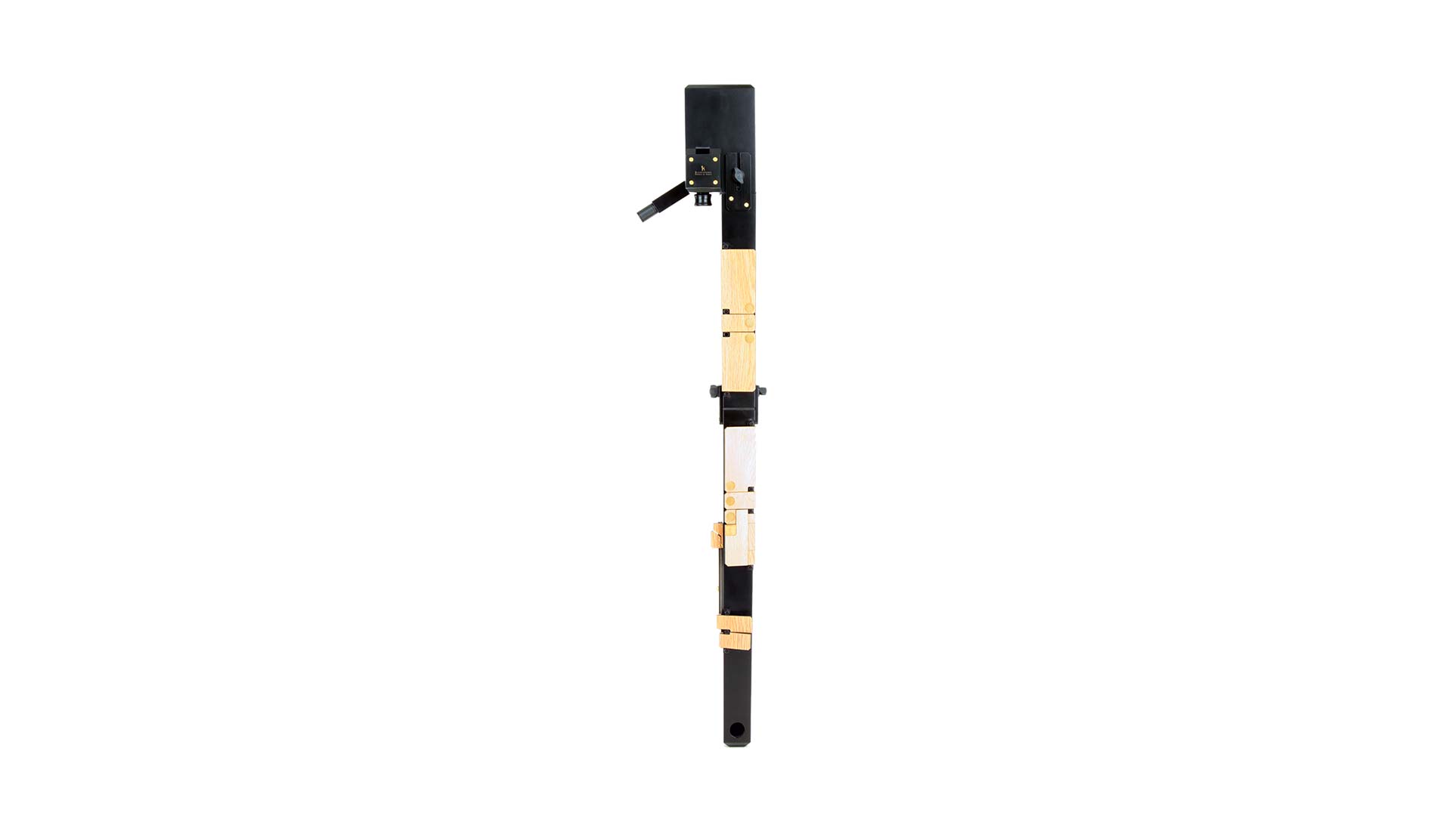 Paetzold by Kunath, "Solo", "HP Original" great bass recorder in c, 442 Hz, RESONA plastic black