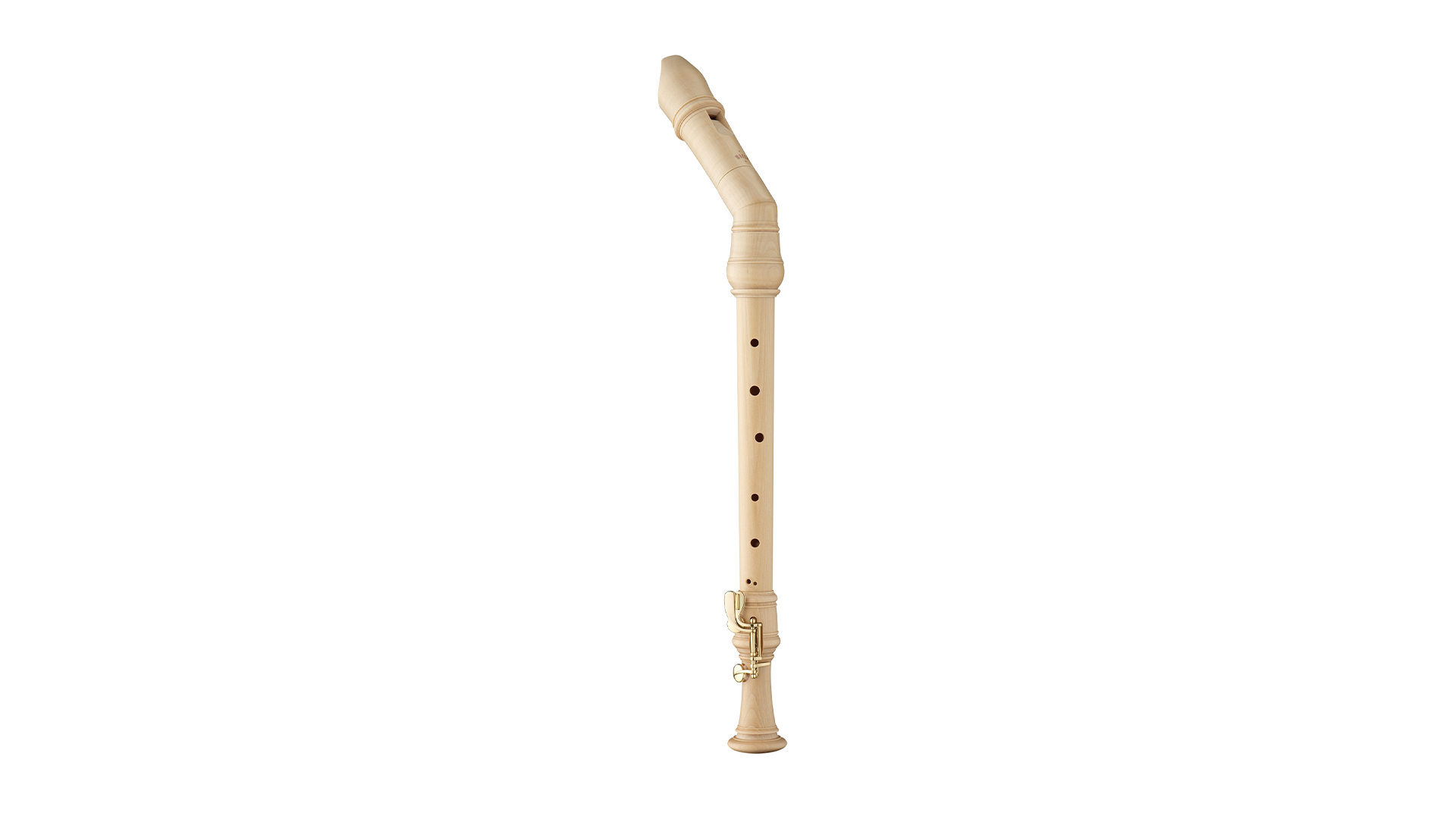 Moeck, "Rottenburgh", bent tenor in c', baroque double hole, with double key, maple