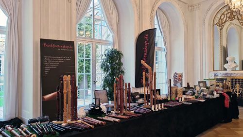 Blockfloetenshop at exhibition in Bad Kissingen