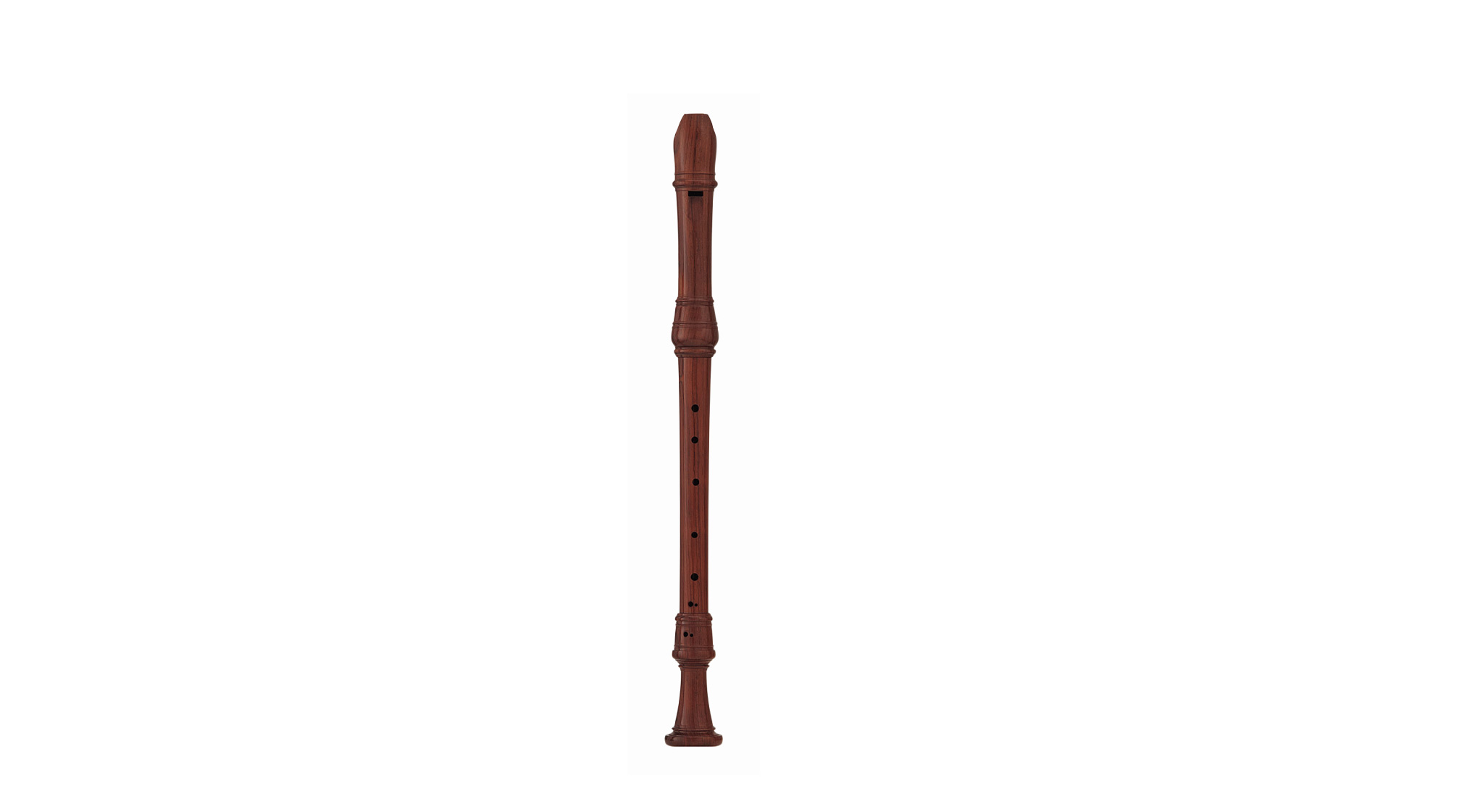 Takeyama, "Takeyama model", Voice Flute in d', baroque double hole, 415 Hz, rosewood
