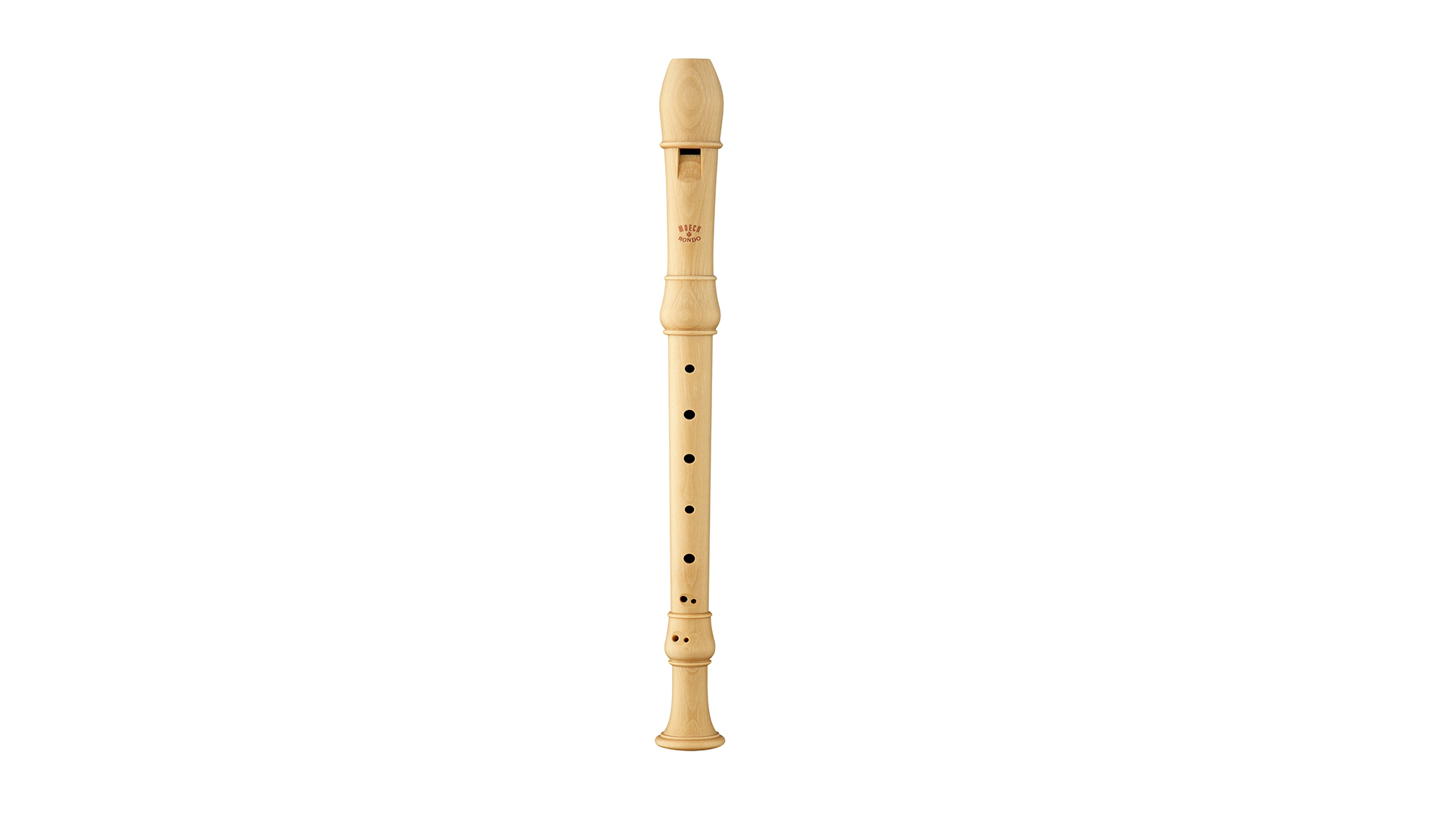 Moeck, "Flauto Rondo", alto in f', baroque double hole, maple