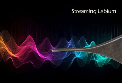 Streaming labium for greater sound dynamics