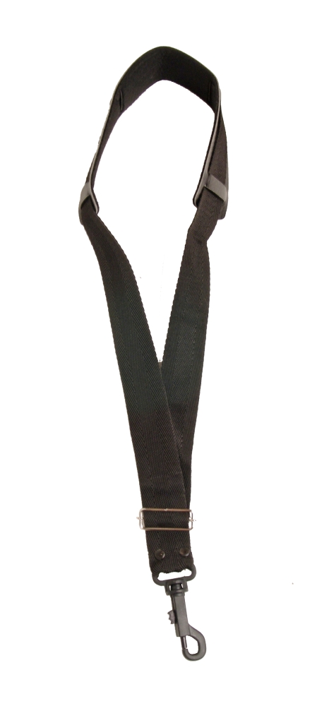 bass strap, 35 mm wide, with soft neck guard