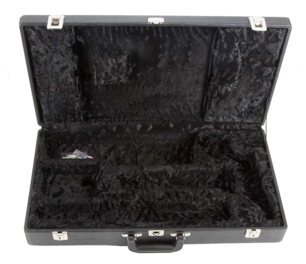 Paetzold by Kunath, case for great bass recorder, 2 headjoints