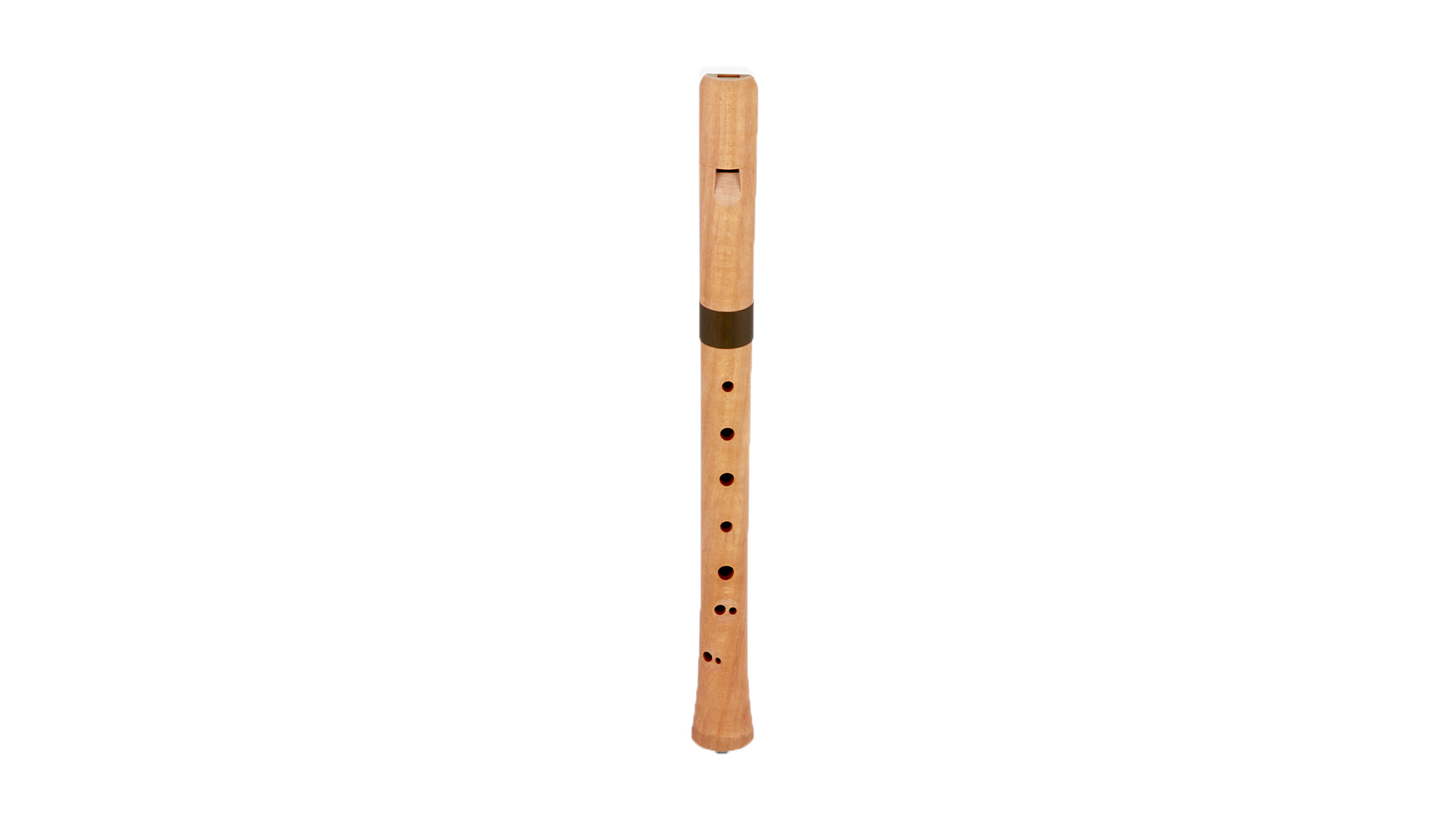 Huber, early baroque, "Early Bird", soprano in c'', baroque double hole, 442 Hz, pearwood