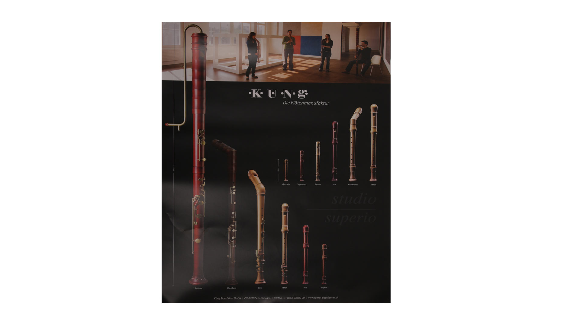 Küng, Recorder poster