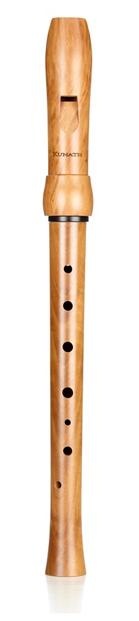 Kunath, "Stars-recorder", soprano in c'', German single hole, 440Hz and 432 Hz, pearwood