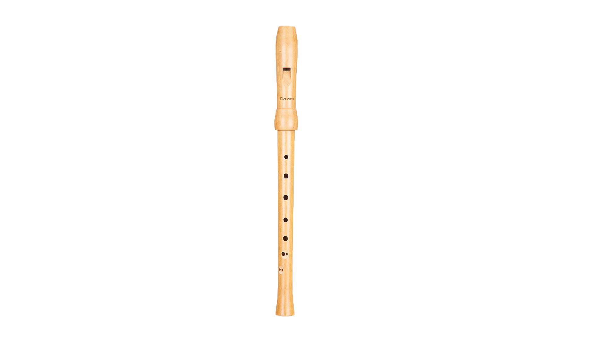 Kunath, "Stars-recorder", soprano in c'', baroque double hole, 440 Hz, pearwood