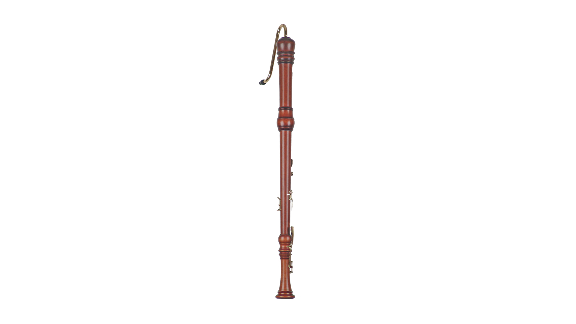 Moeck, "Rottenburgh", bass in f, baroque double hole, 442 Hz, maple stained, expandable to 415Hz