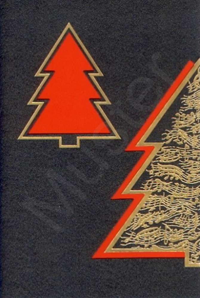 Double card - Christmas tree