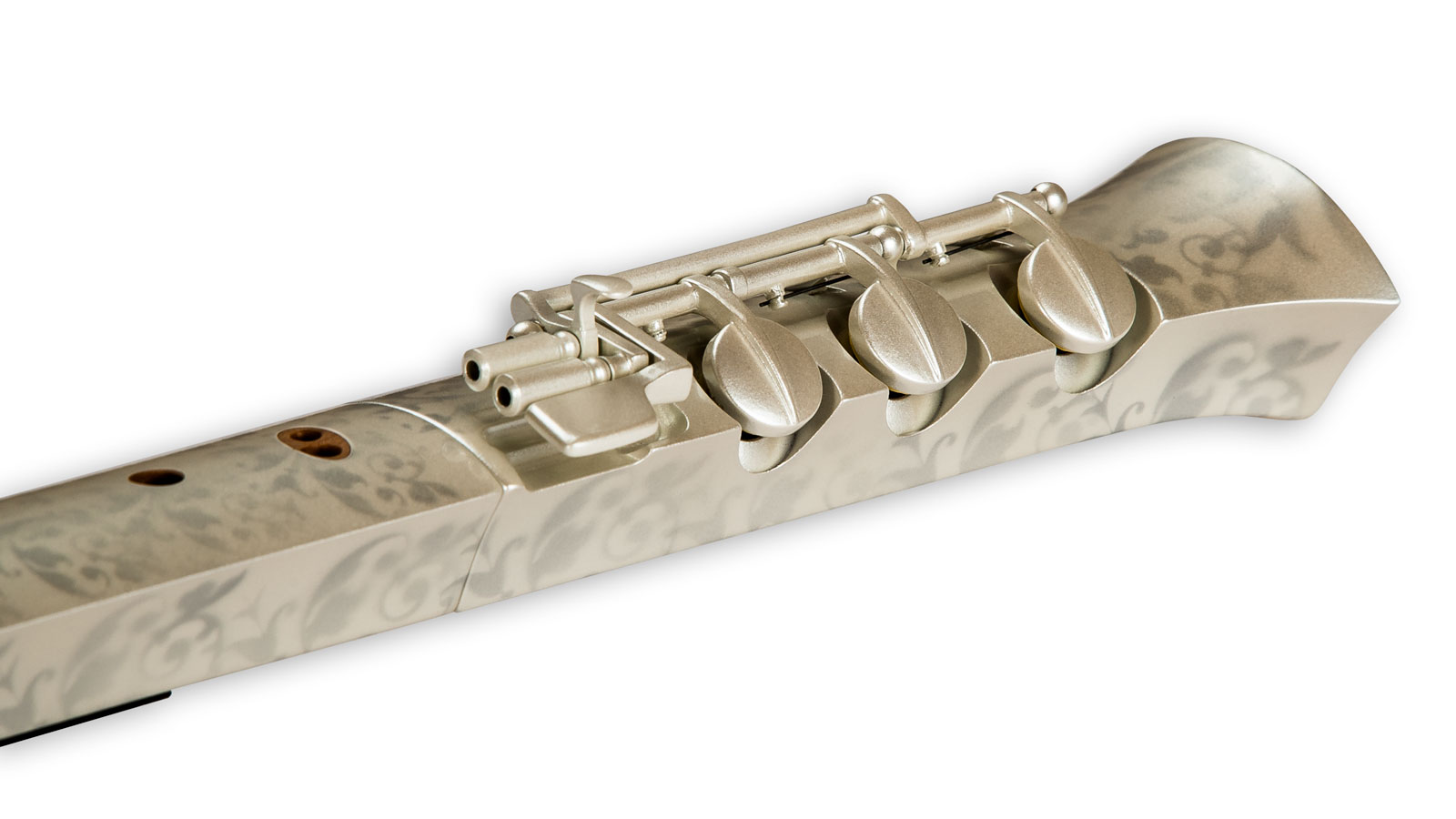 Mollenhauer, "Elody Bride", alto in f', with e-foot, triple key, pearwood