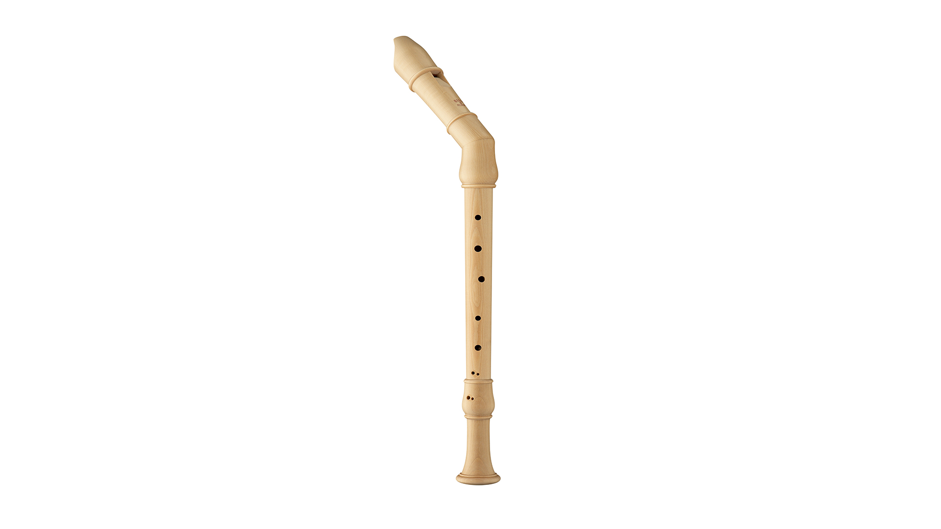 Moeck, "Flauto Rondo", bent tenor in c', baroque double hole, maple