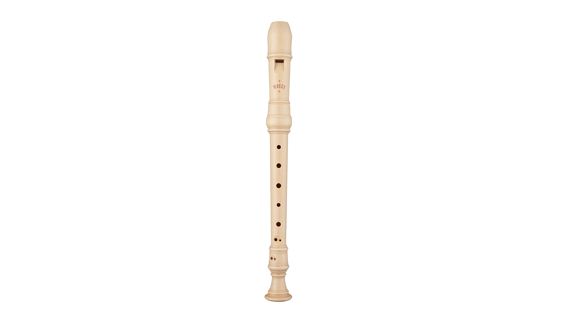 Moeck, "Rottenburgh", soprano in c'', baroque double hole, 2-piece, maple