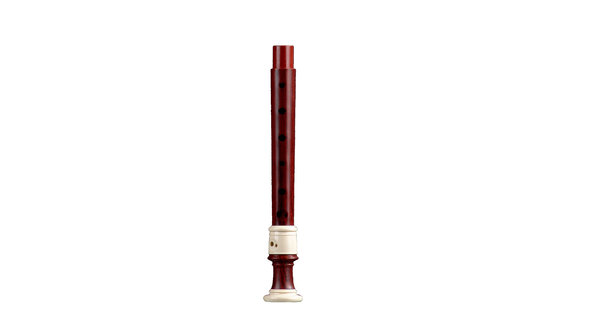 Woodnote, soprano in c'', baroque double hole, plastic rosewood imitation